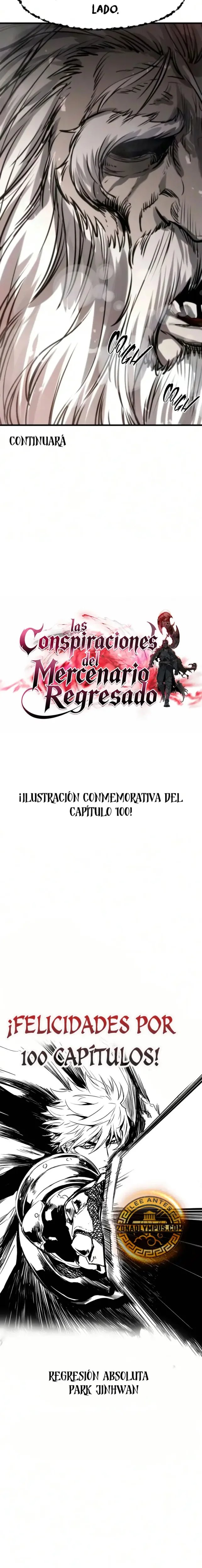 Las conspiraciones del mercenario regresado capítulo 100, página 30