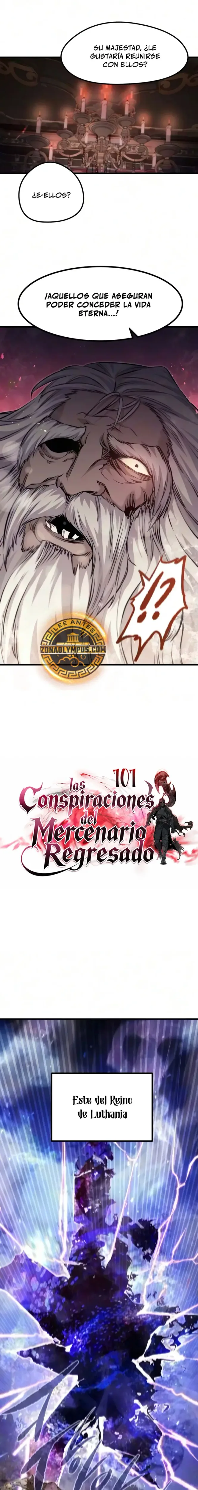 Las conspiraciones del mercenario regresado capítulo 101, página 4