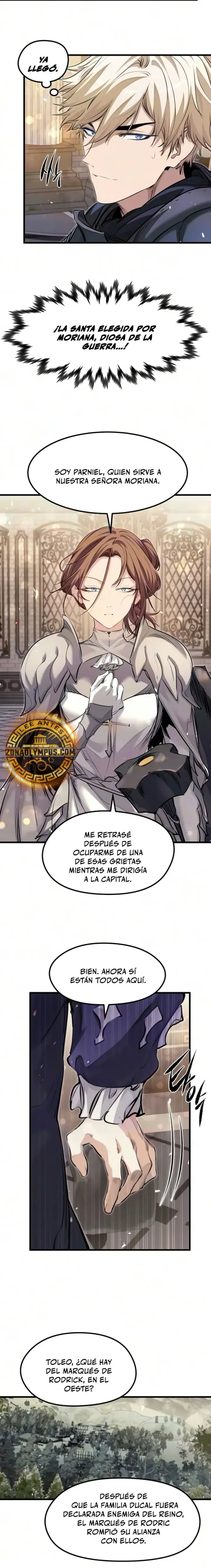 Las conspiraciones del mercenario regresado capítulo 101, página 18