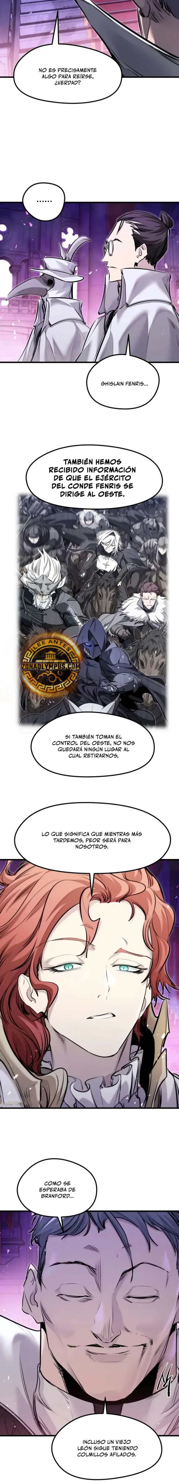Las conspiraciones del mercenario regresado capítulo 104, página 5