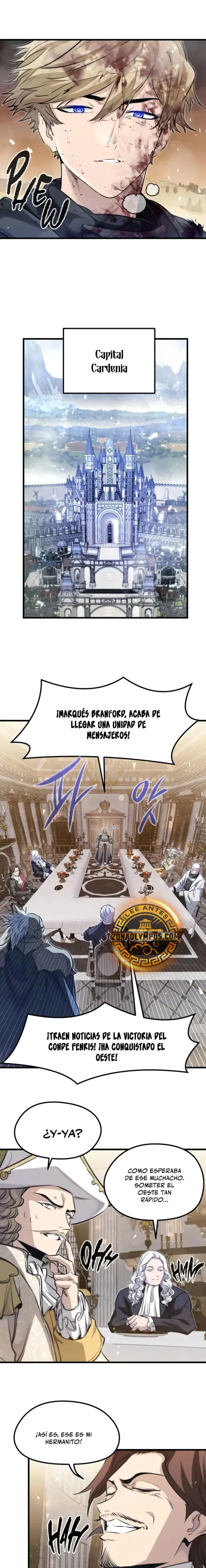Las conspiraciones del mercenario regresado capítulo 104, página 11