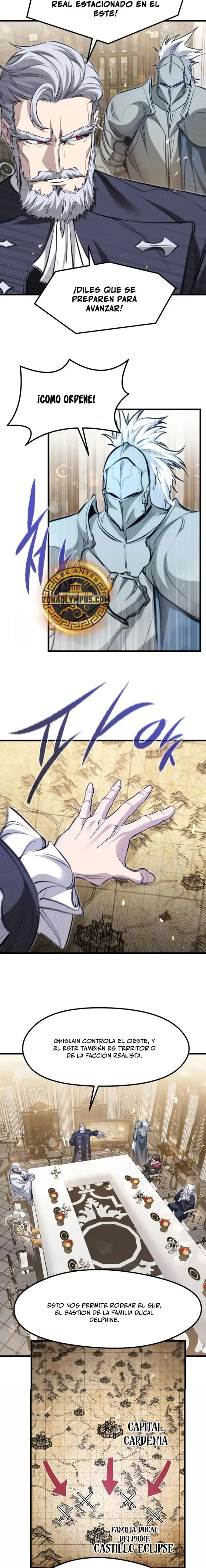 Las conspiraciones del mercenario regresado capítulo 104, página 13