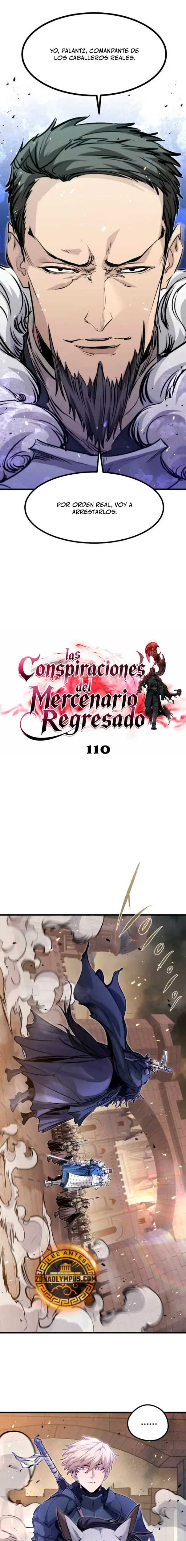 Las conspiraciones del mercenario regresado capítulo 110, página 2