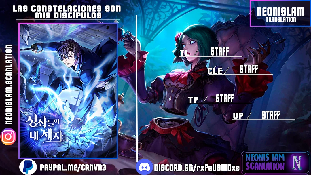 Las constelaciones son mis discípulos capítulo 20, página 1