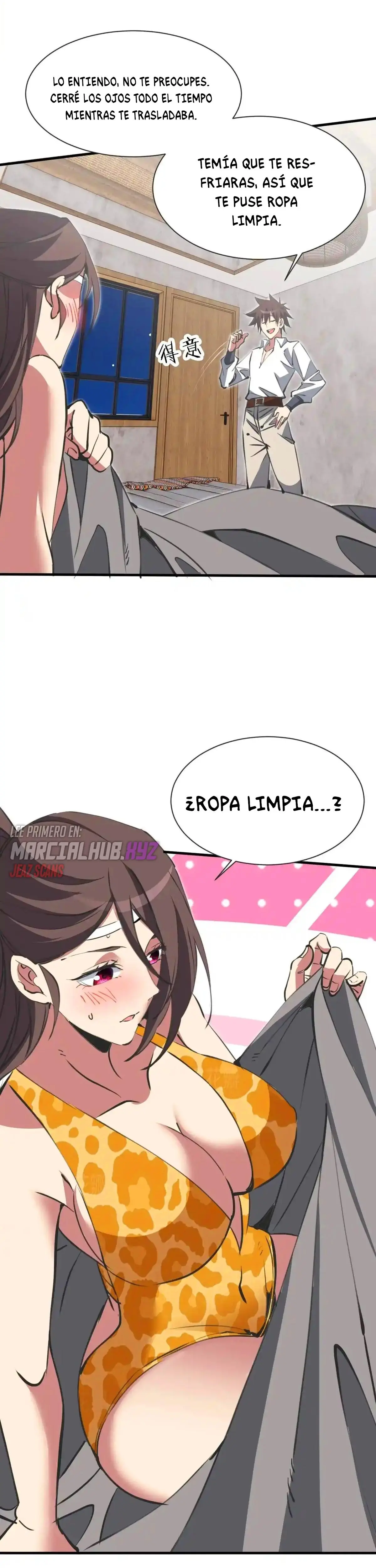 Las Diosas Son Mis Esposas Soy Invencible En El Juego En Linea capítulo 20, página 9