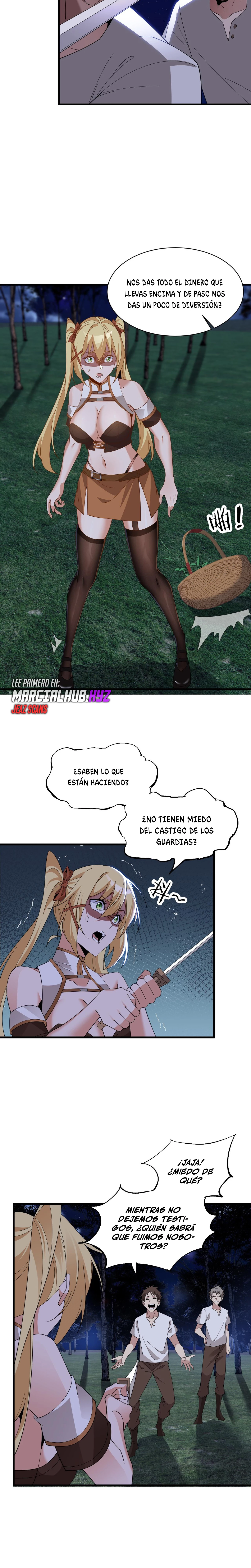 Las Diosas Son Mis Esposas Soy Invencible En El Juego En Linea capítulo 3, página 18
