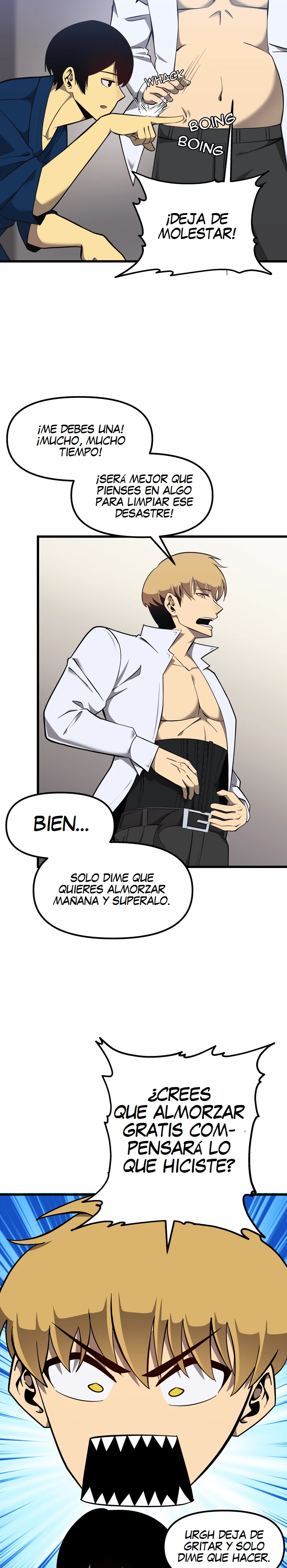LEVELEANDO CON MIS ABDOMINALES capítulo 1, página 19