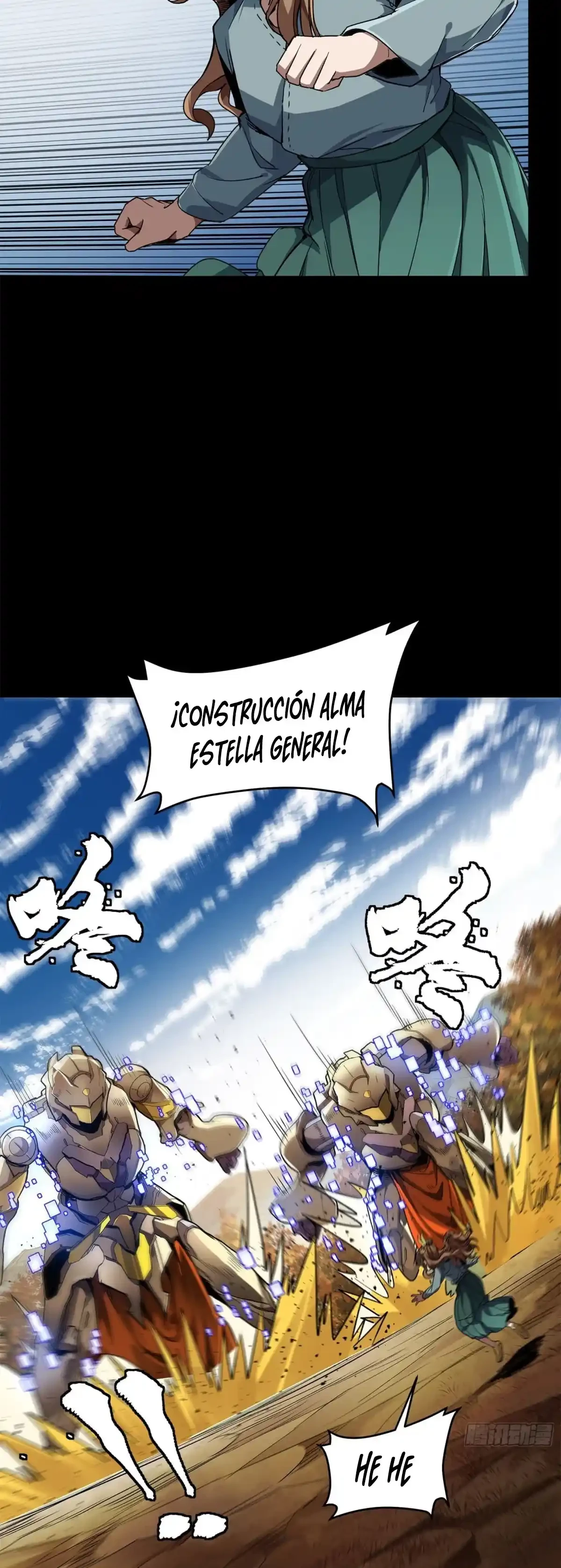 Leyenda del General Estrella capítulo 129, página 39