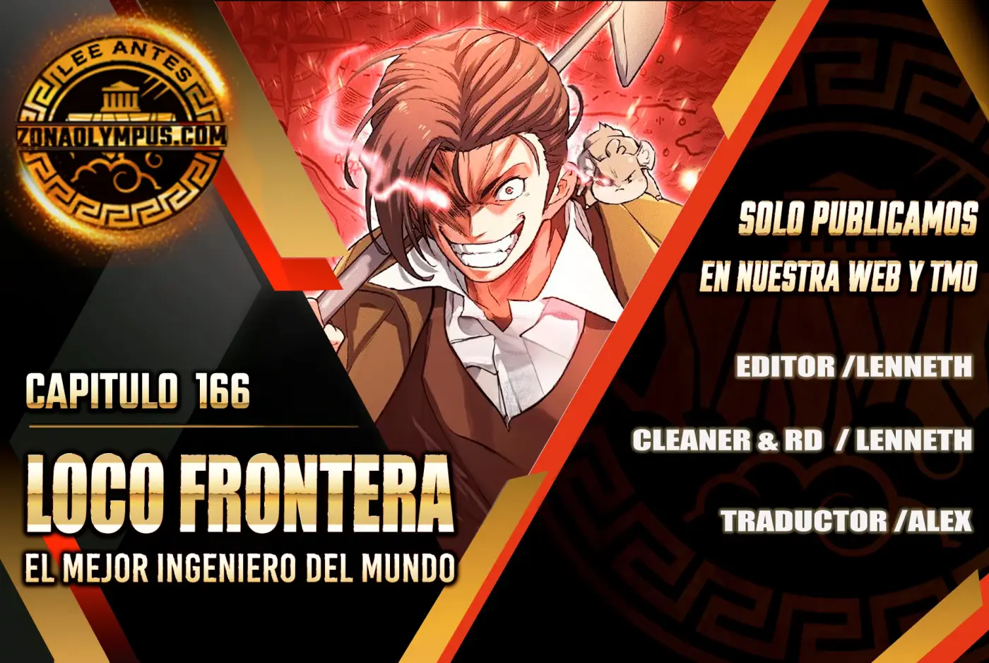 Loco Frontera capítulo 166, página 1