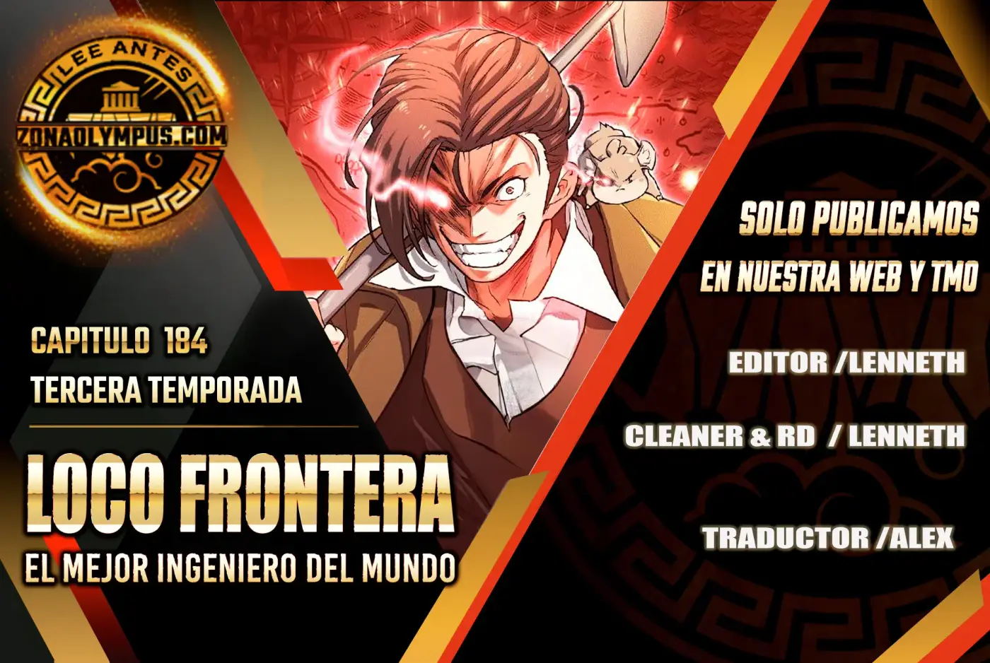 Loco Frontera capítulo 184, página 1
