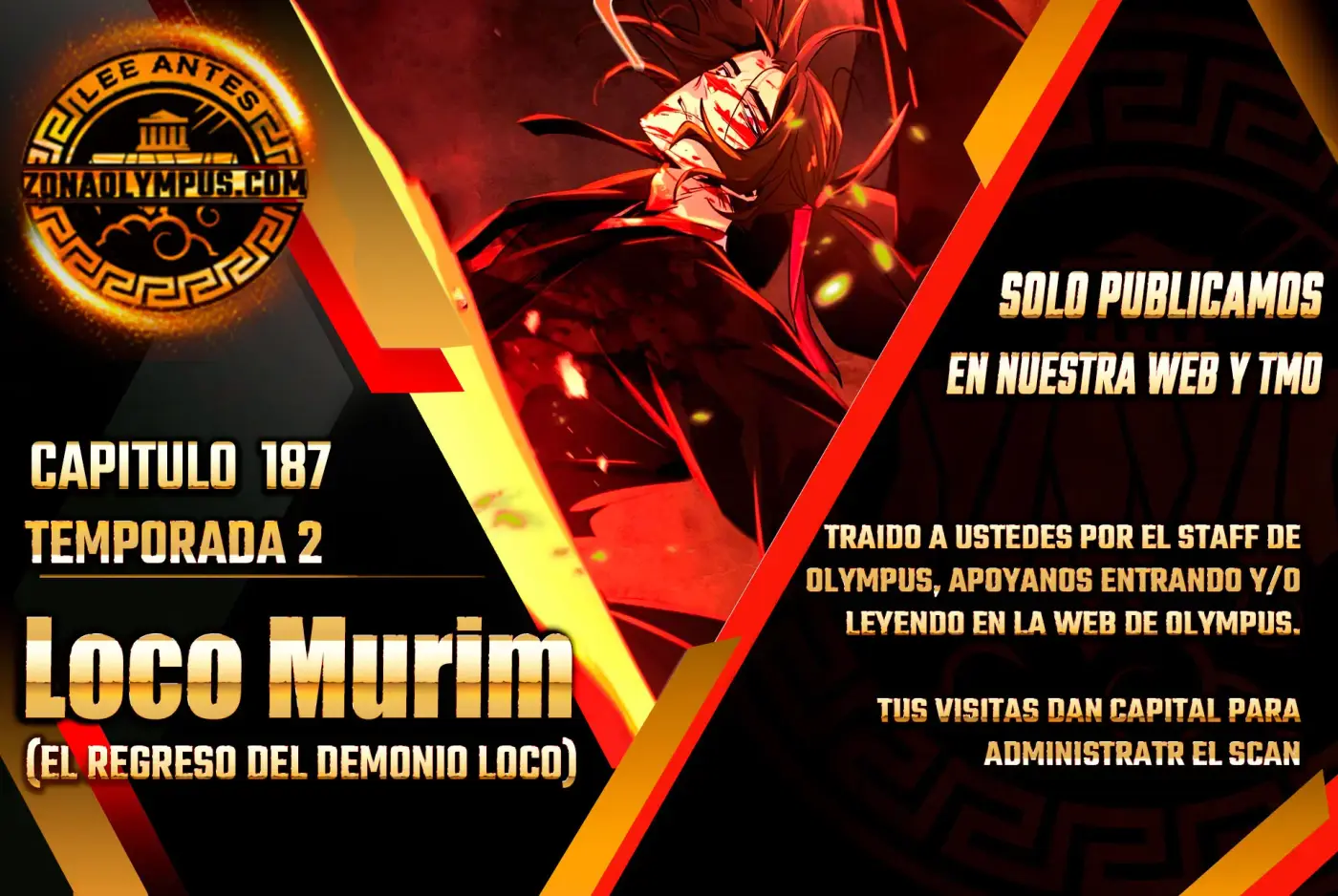Loco Murim capítulo 187, página 1