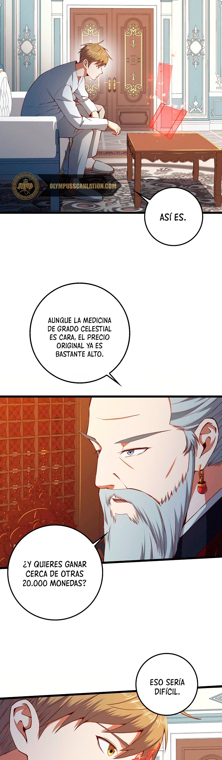 El dinero del Lord no disminuye capítulo 58, página 35