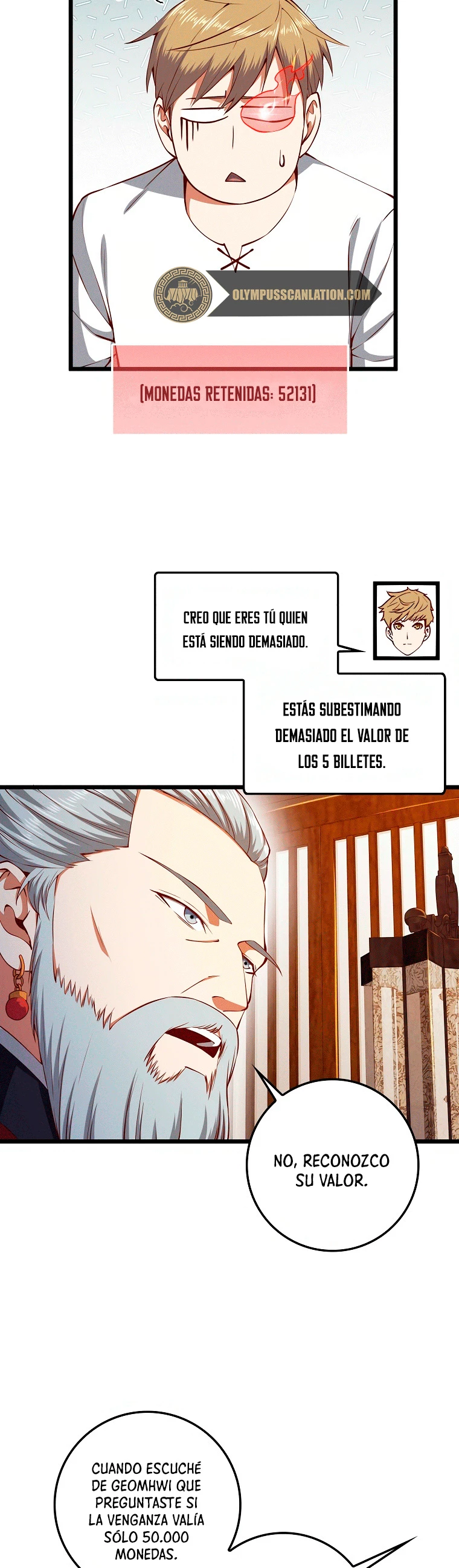El dinero del Lord no disminuye capítulo 58, página 37