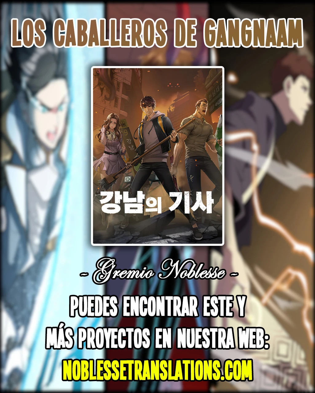 Los Caballeros de Gangnaam capítulo 3, página 1