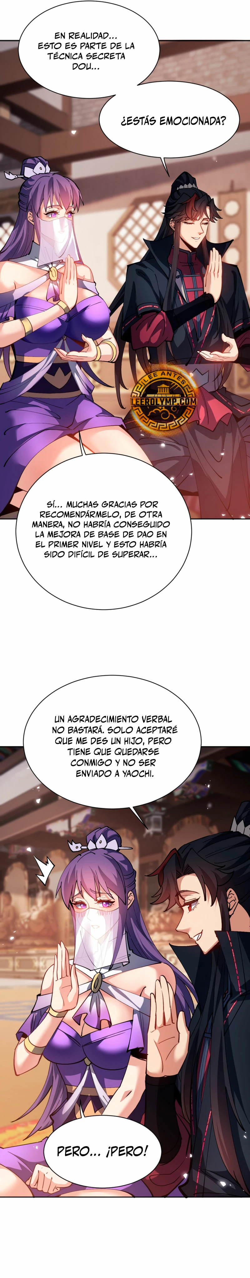 Maestra, este Discípulo Villano no puede ser el Hijo Sagrado capítulo 73, página 17