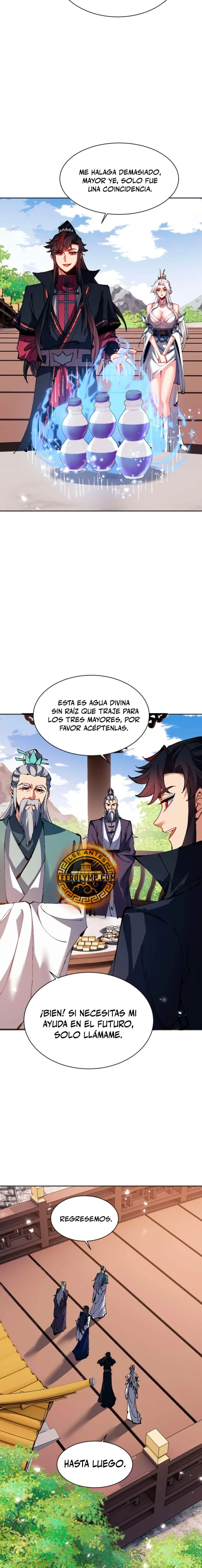 Maestra, este Discípulo Villano no puede ser el Hijo Sagrado capítulo 84, página 13