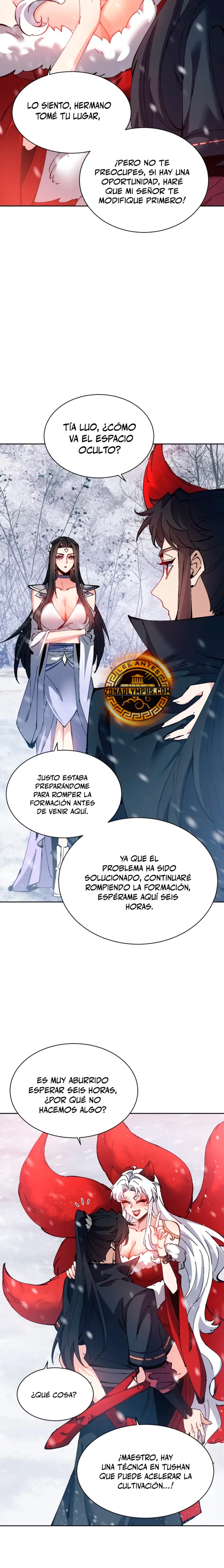 Maestra, este Discípulo Villano no puede ser el Hijo Sagrado capítulo 94, página 11
