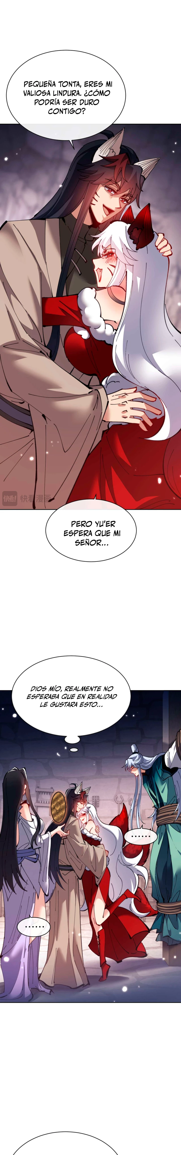 Maestra, este Discípulo Villano no puede ser el Hijo Sagrado capítulo 99, página 17