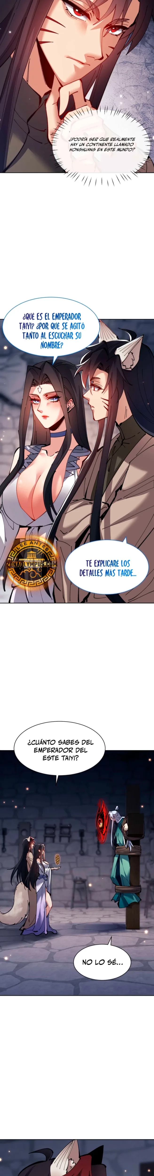 Maestra, este Discípulo Villano no puede ser el Hijo Sagrado capítulo 100, página 8