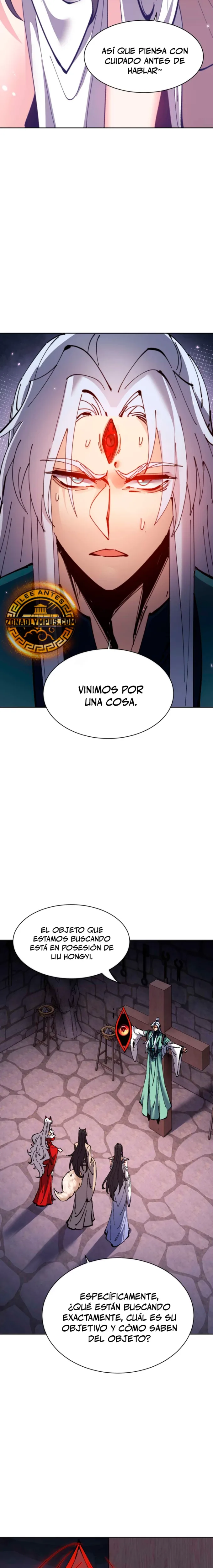 Maestra, este Discípulo Villano no puede ser el Hijo Sagrado capítulo 100, página 13