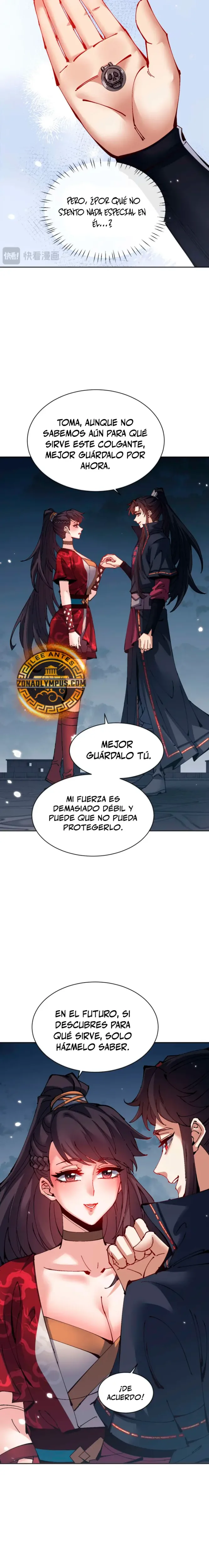 Maestra, este Discípulo Villano no puede ser el Hijo Sagrado capítulo 105, página 10