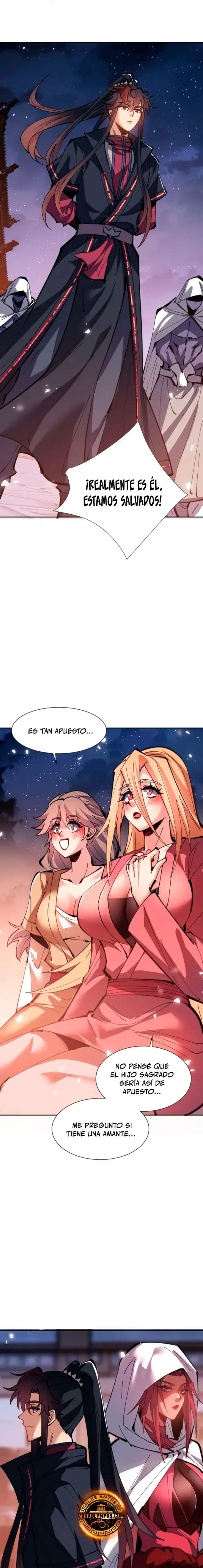 Maestra, este Discípulo Villano no puede ser el Hijo Sagrado capítulo 108, página 5