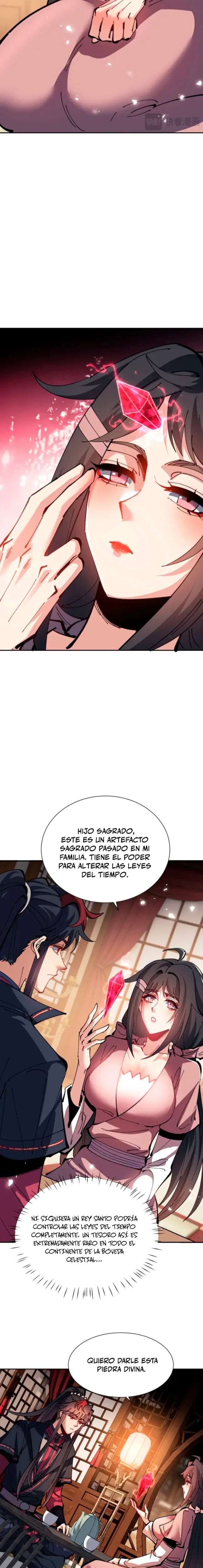 Maestra, este Discípulo Villano no puede ser el Hijo Sagrado capítulo 109, página 13