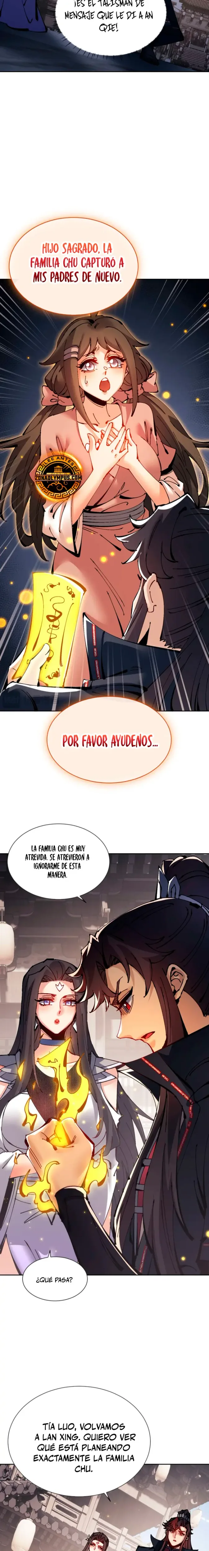 Maestra, este Discípulo Villano no puede ser el Hijo Sagrado capítulo 111, página 8