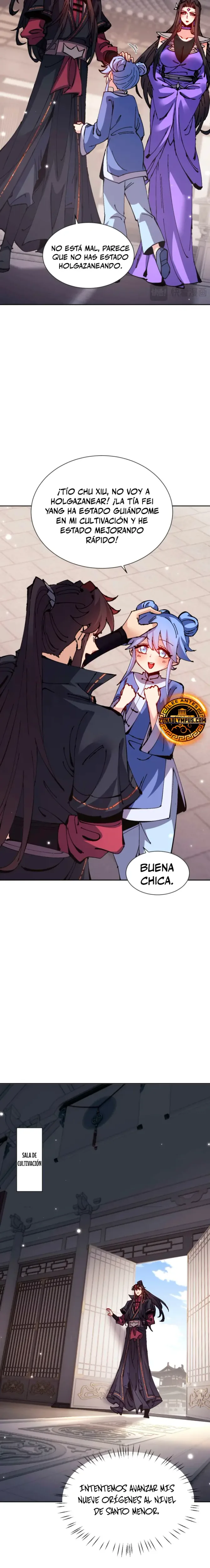 Maestra, este Discípulo Villano no puede ser el Hijo Sagrado capítulo 113, página 9