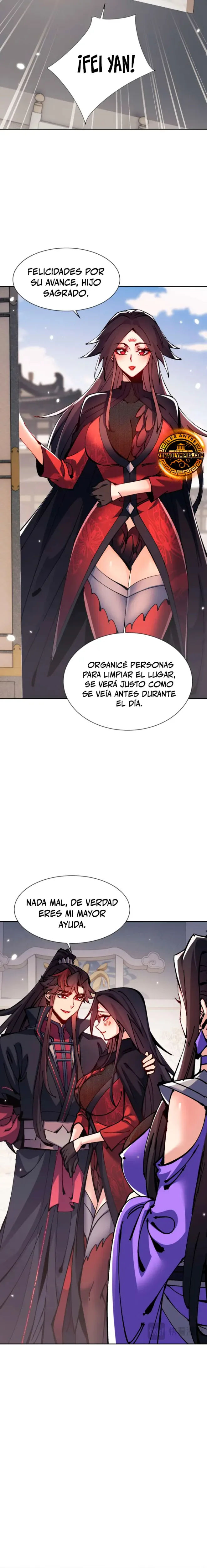 Maestra, este Discípulo Villano no puede ser el Hijo Sagrado capítulo 113, página 16