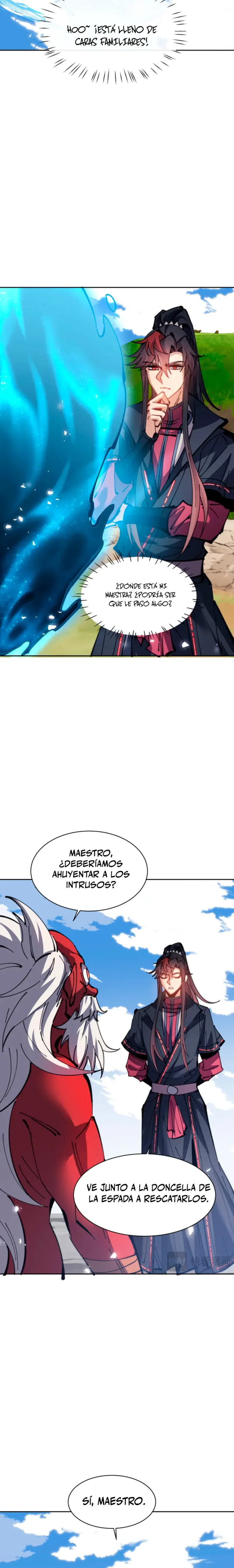 Maestra, este Discípulo Villano no puede ser el Hijo Sagrado capítulo 121, página 9