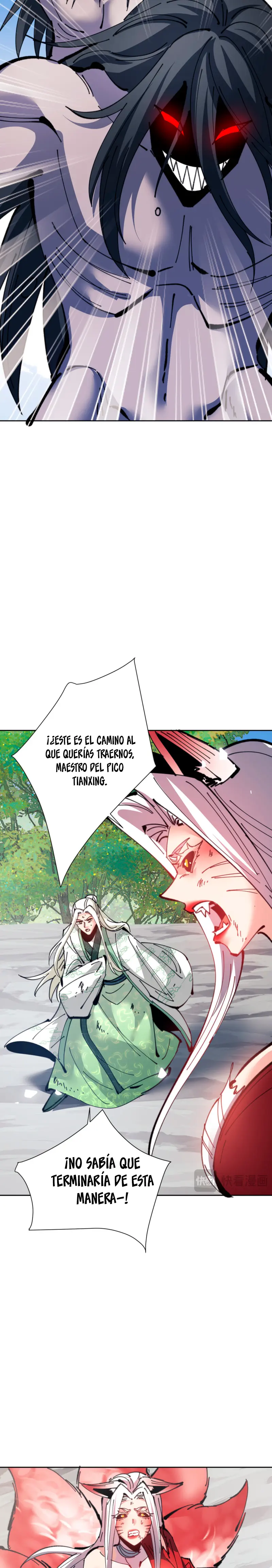 Maestra, este Discípulo Villano no puede ser el Hijo Sagrado capítulo 121, página 20