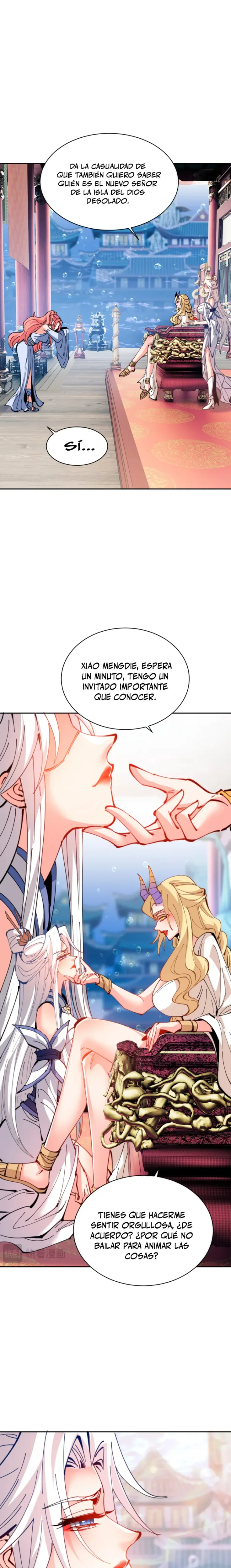 Maestra, este Discípulo Villano no puede ser el Hijo Sagrado capítulo 124, página 5