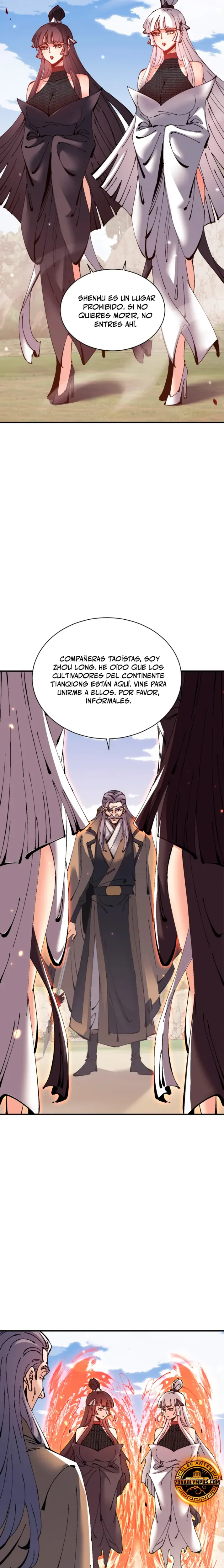 Maestra, este Discípulo Villano no puede ser el Hijo Sagrado capítulo 126, página 10