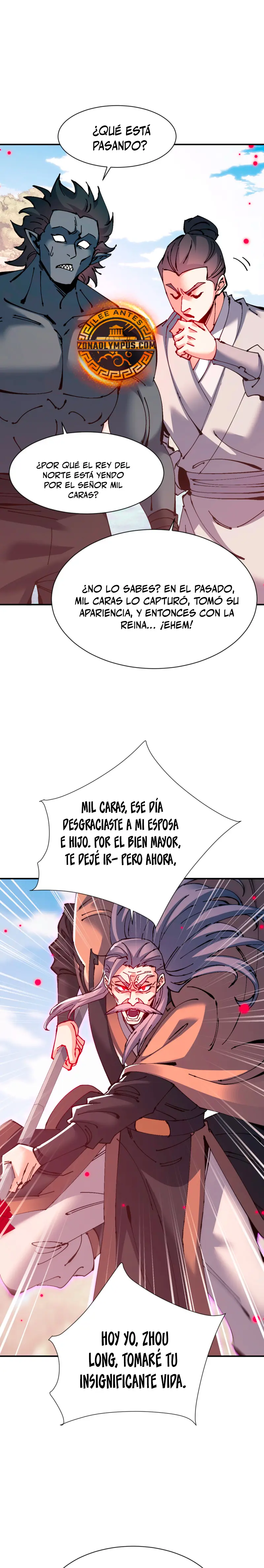 Maestra, este Discípulo Villano no puede ser el Hijo Sagrado capítulo 128, página 18