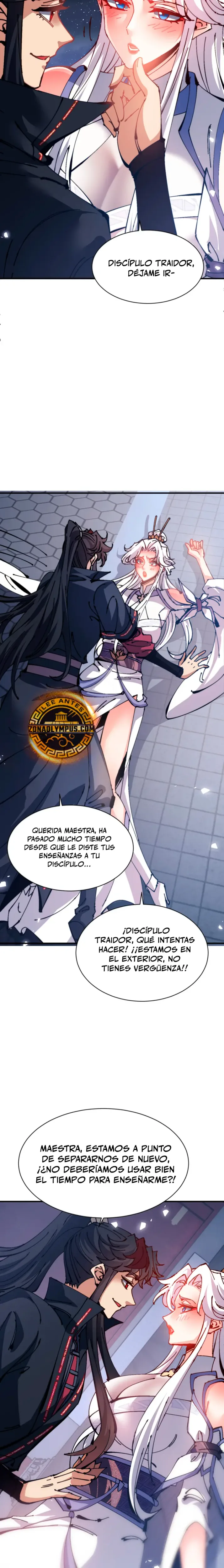 Maestra, este Discípulo Villano no puede ser el Hijo Sagrado capítulo 129, página 14