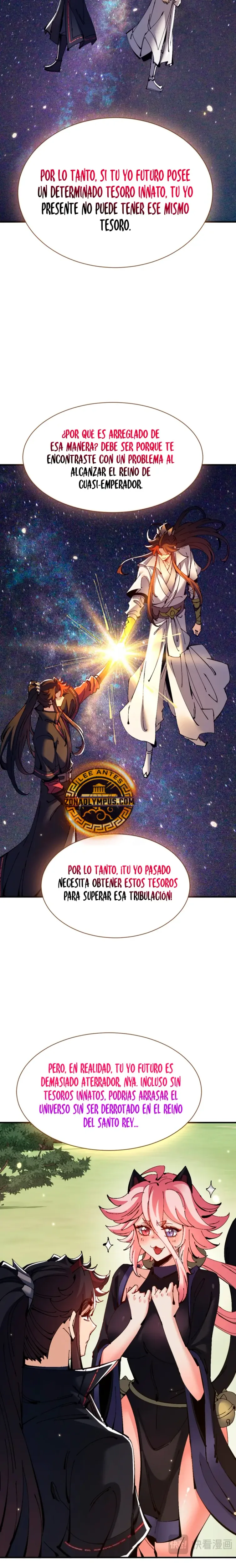 Maestra, este Discípulo Villano no puede ser el Hijo Sagrado capítulo 134, página 3