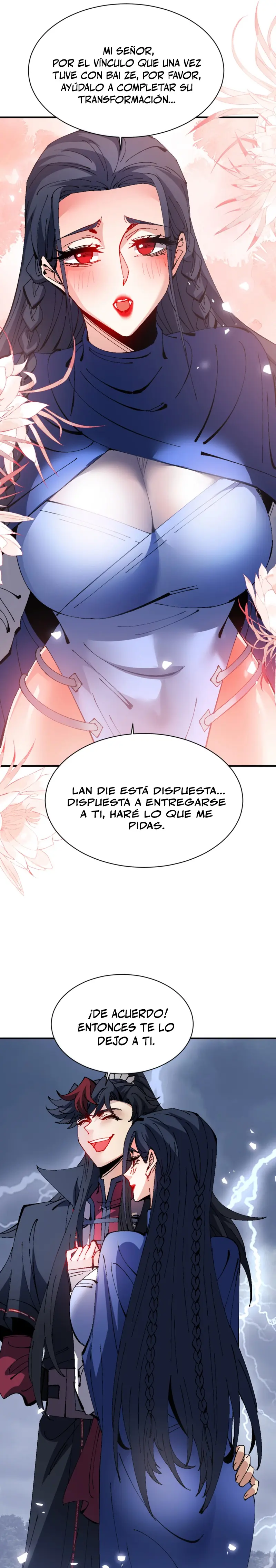 Maestra, este Discípulo Villano no puede ser el Hijo Sagrado capítulo 136, página 17