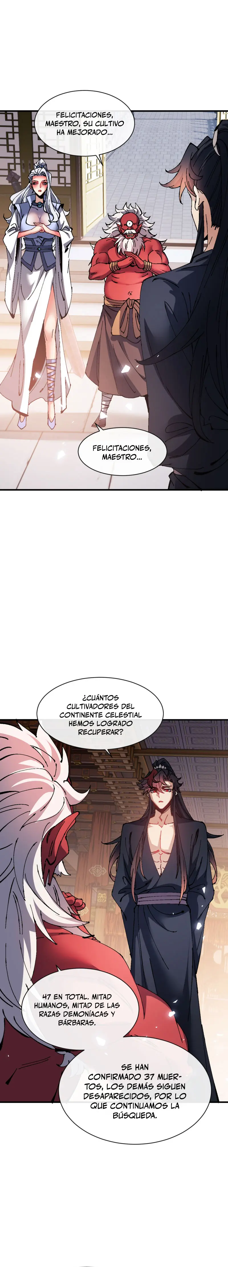 Maestra, este Discípulo Villano no puede ser el Hijo Sagrado capítulo 138, página 19