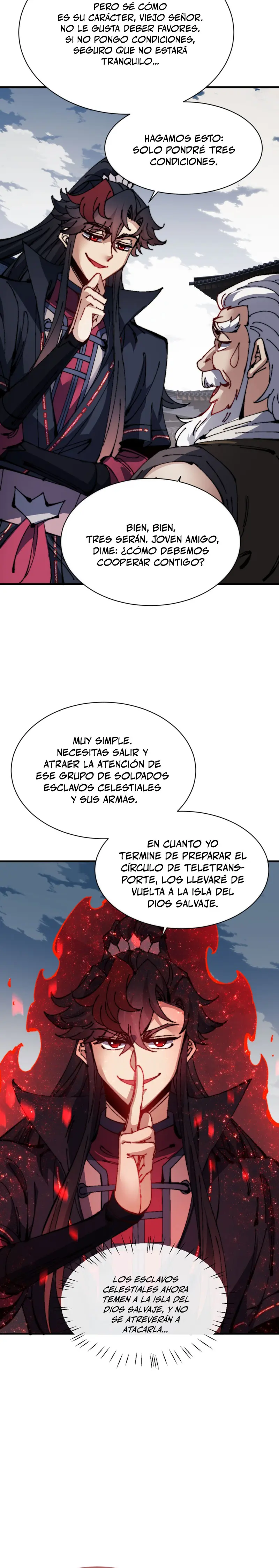 Maestra, este Discípulo Villano no puede ser el Hijo Sagrado capítulo 140, página 7
