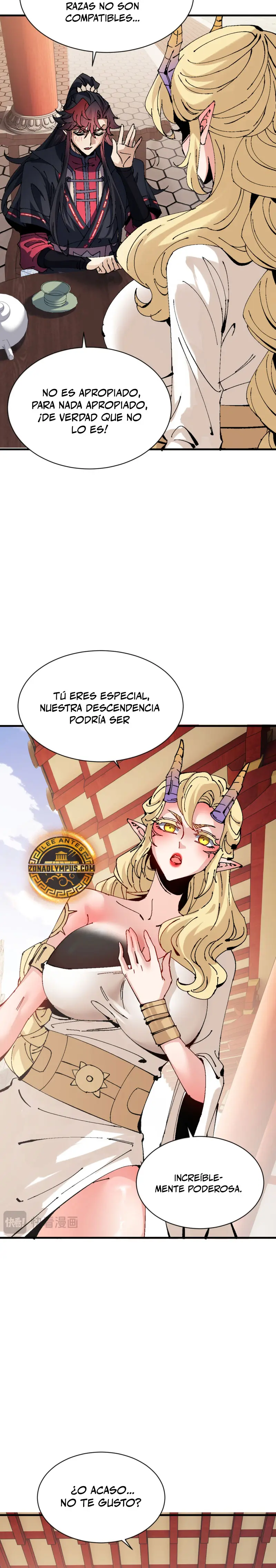 Maestra, este Discípulo Villano no puede ser el Hijo Sagrado capítulo 141, página 13