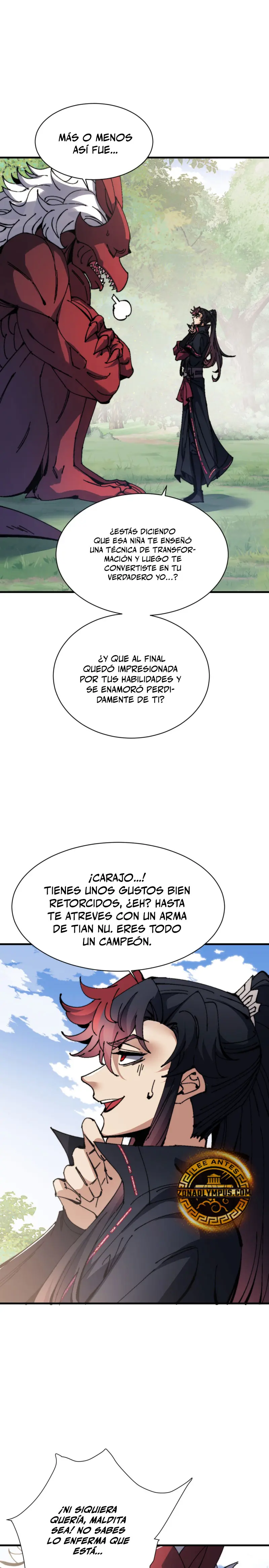Maestra, este Discípulo Villano no puede ser el Hijo Sagrado capítulo 142, página 14