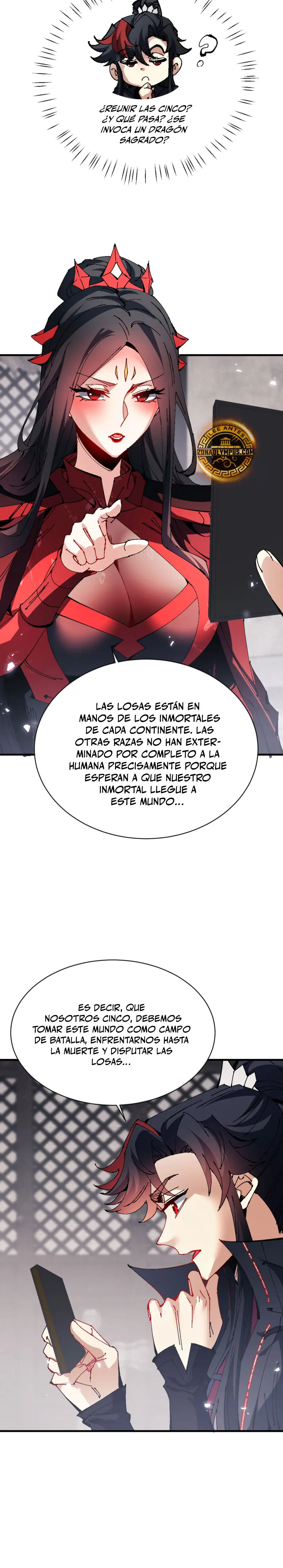 Maestra, este Discípulo Villano no puede ser el Hijo Sagrado capítulo 143, página 22
