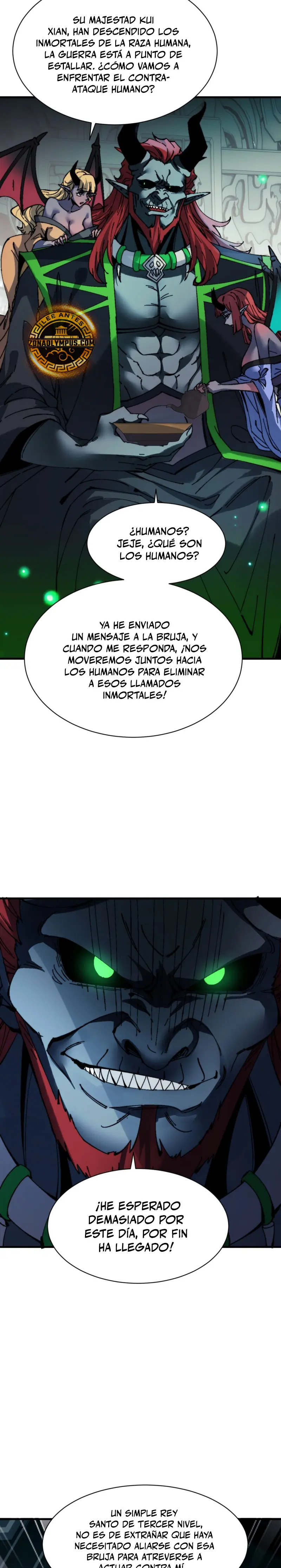 Maestra, este Discípulo Villano no puede ser el Hijo Sagrado capítulo 144, página 4