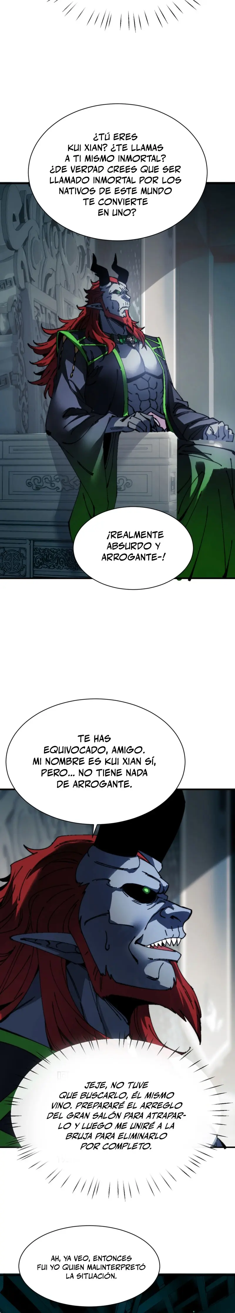 Maestra, este Discípulo Villano no puede ser el Hijo Sagrado capítulo 144, página 7