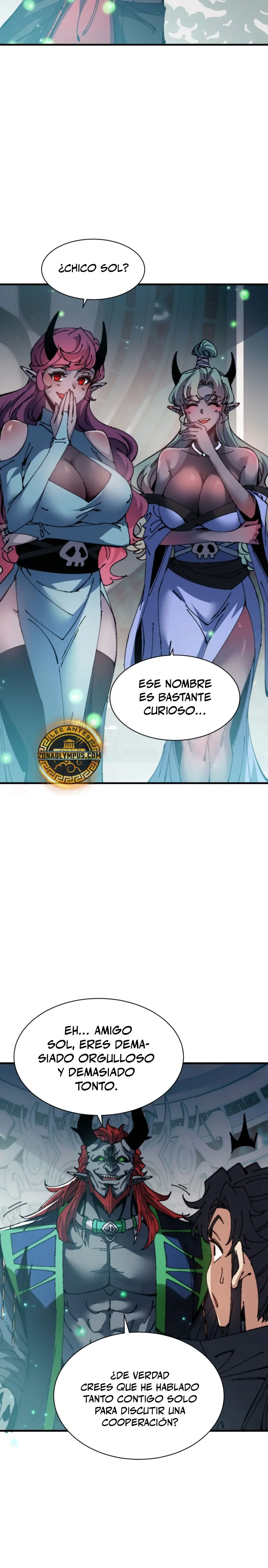 Maestra, este Discípulo Villano no puede ser el Hijo Sagrado capítulo 144, página 10
