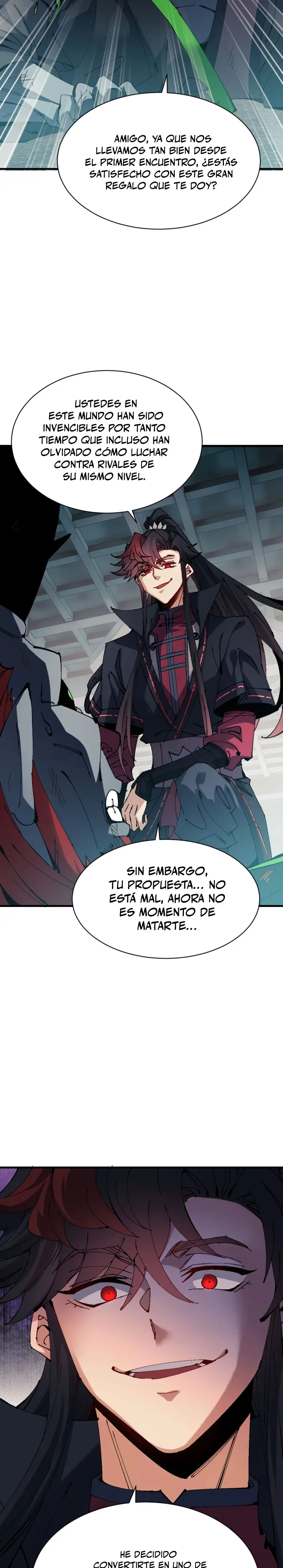 Maestra, este Discípulo Villano no puede ser el Hijo Sagrado capítulo 144, página 17