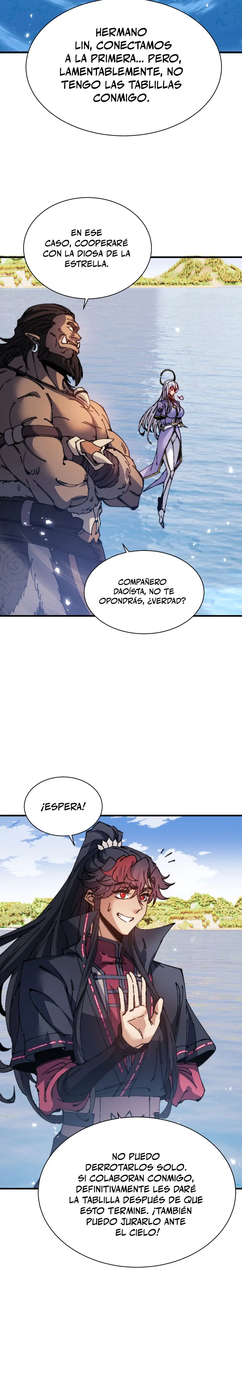 Maestra, este Discípulo Villano no puede ser el Hijo Sagrado capítulo 148, página 7
