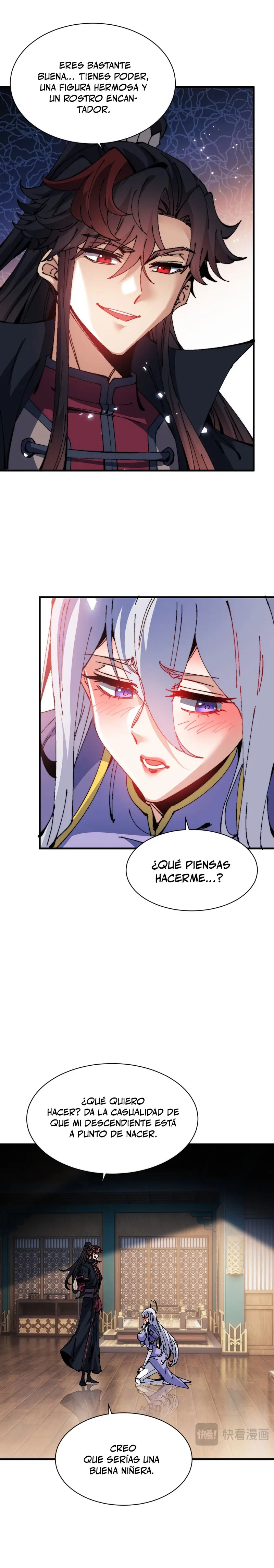 Maestra, este Discípulo Villano no puede ser el Hijo Sagrado capítulo 149, página 13