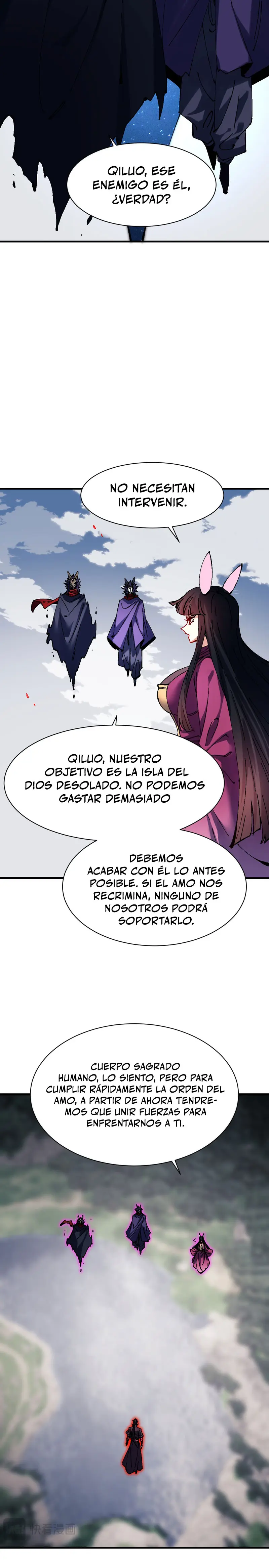 Maestra, este Discípulo Villano no puede ser el Hijo Sagrado capítulo 153, página 9